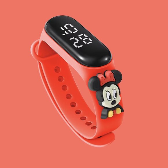 Disney Red Minnie Mouse Kids Digital Watch - Picture 2 of 6